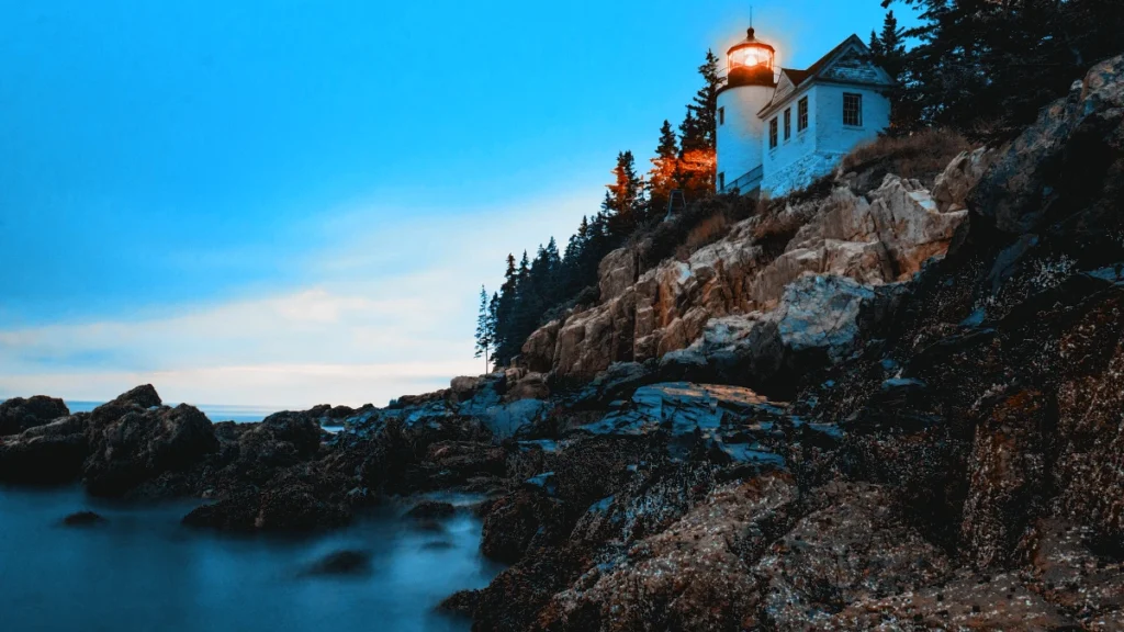 Acadia National Park - Bass Harbor Lighthouse