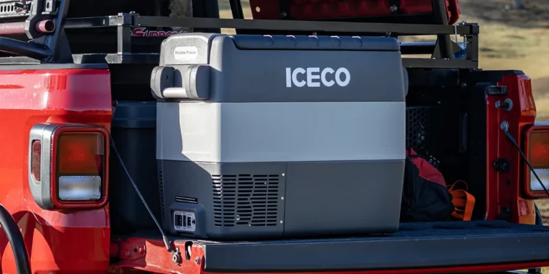 iceco electric fridge for camping or overlanding