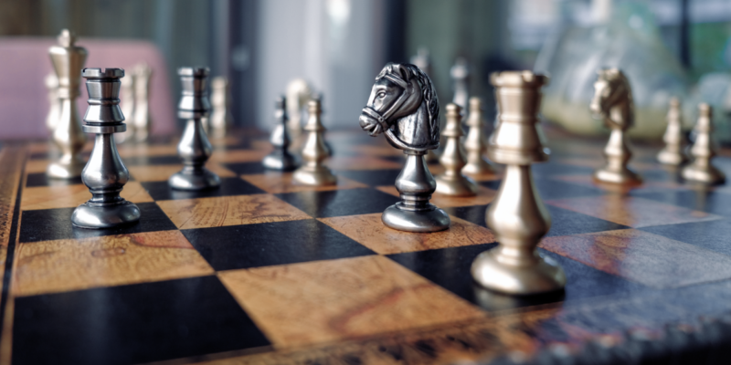 a photo of a chessboard supporting the theme of the article Life Power Moves