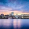A photo of the Savannah, Georgia Riverfont Skyline